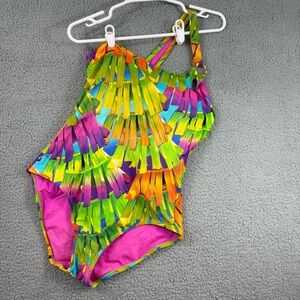 Trina Turk Vibrant Multicolor One Piece Swimsuit